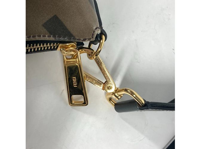 Bolso de hombro multicolor arcoíris Fendi 7V70 Castaño - vista 7
