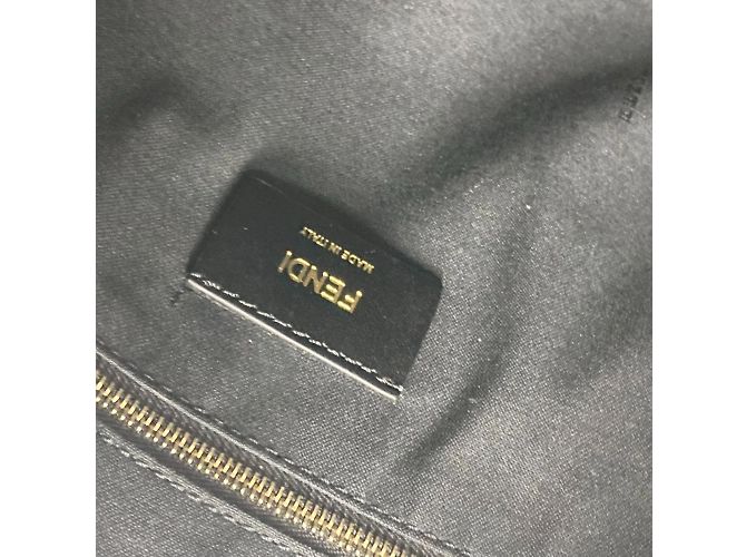 Bolso de hombro multicolor arcoíris Fendi 7V70 Castaño - vista 9
