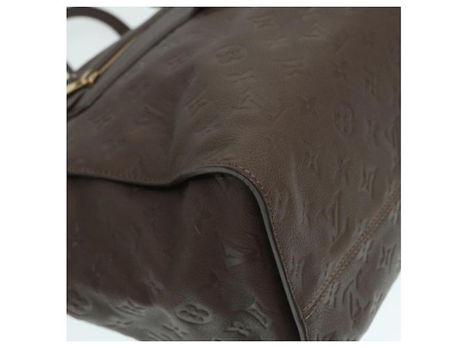 LOUIS VUITTON Borsa Lumineuse PM Monogram Empreinte Marrone Coda M94170 Auth kk299 - vista 15