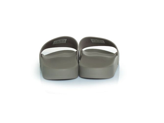 Balenciaga, ciabatta da piscina bi.rub.lo in grigio - vista 3