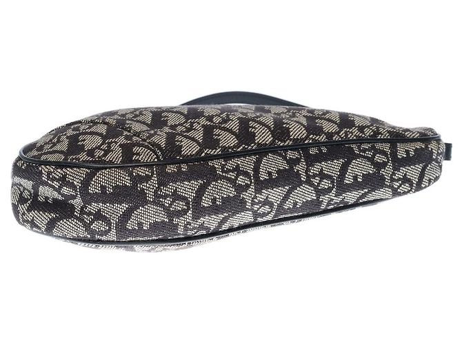 Borsa DIOR Saddle in Tela Nera - 142201501 Nero - vista 10
