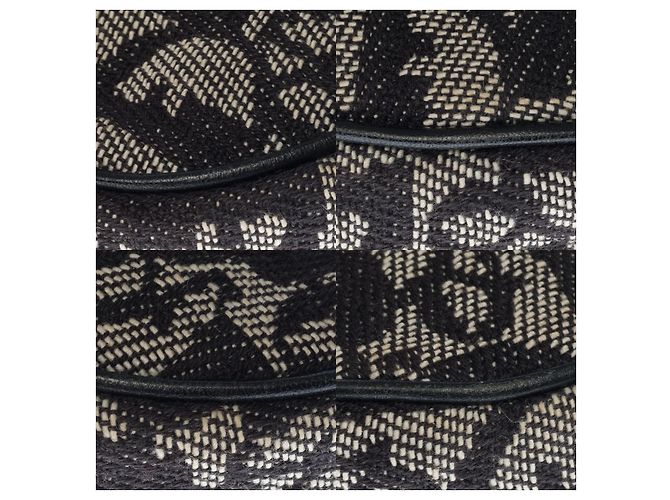 Borsa DIOR Saddle in Tela Nera - 142201501 Nero - vista 2