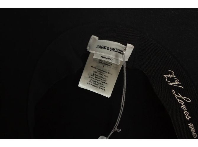Zadig & Voltaire, cappello a catena Amelia in nero - vista 9