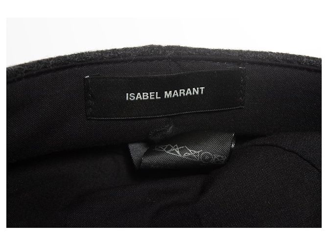 Isabel Marant, Baker Boy Cap in Grau - Ansicht 6