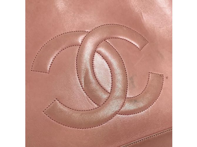 Chanel rosa Leder Schultertasche Pink - Ansicht 12