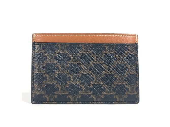 Céline Visitenkartenhalter CELINE Triomphe Braun - Ansicht 2