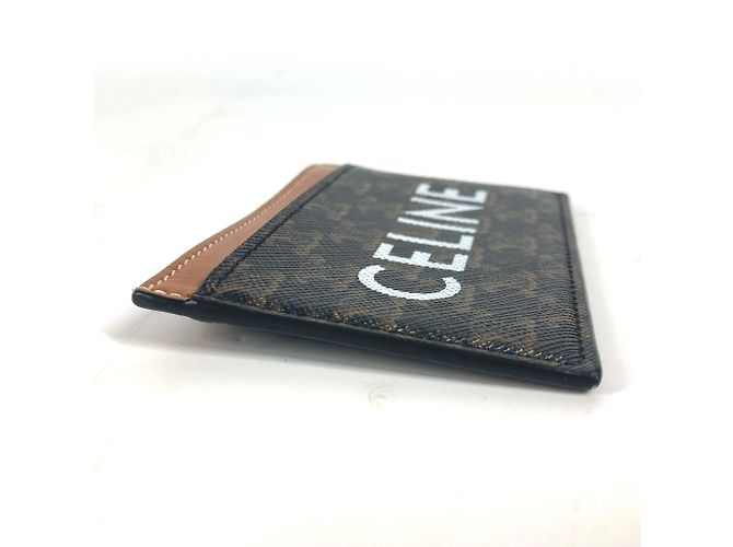 Céline Visitenkartenhalter CELINE Triomphe Braun - Ansicht 4