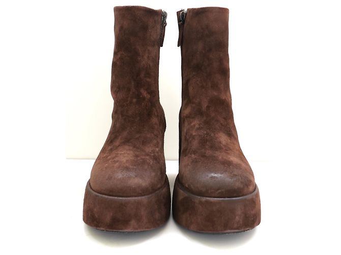 Marsèll Botas de plataforma Marsell Tacplat marrones Castaño - vista 3