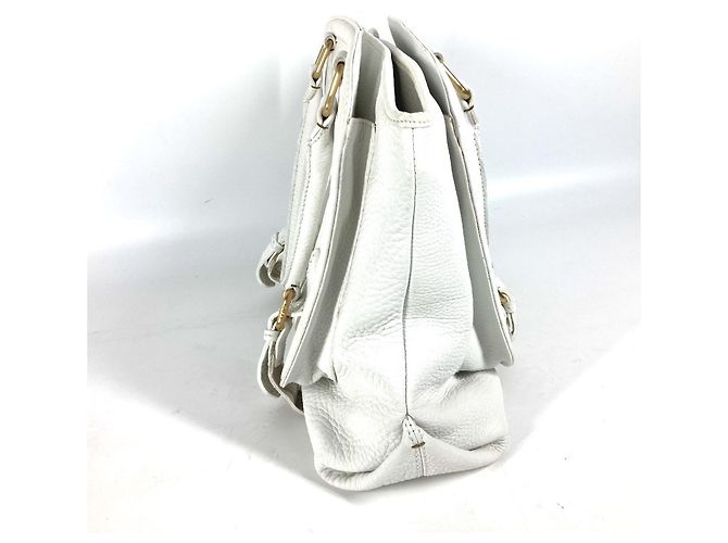 Fendi Horse Selleria Tote Tasche Weiß - Ansicht 2