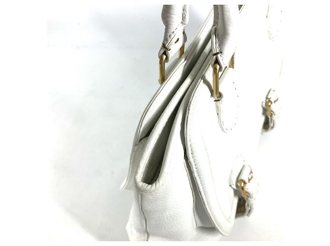 Fendi Horse Selleria Tote Tasche Weiß - Ansicht 9