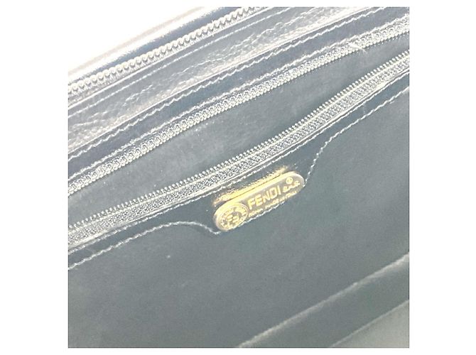 Borsa a spalla Fendi Doctor Bag Nero - vista 14