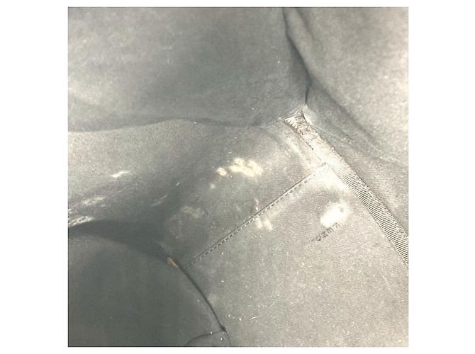 Zaino Fendi Zucca nero e marrone in pelle e tela - vista 16