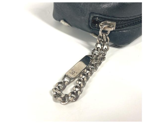 Chanel Cambon Line CC Coco Mark Pen Case Black White - view 11