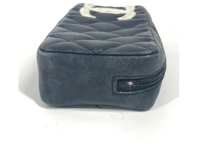 Chanel Cambon Line CC Coco Mark Pen Case Black White - view 3