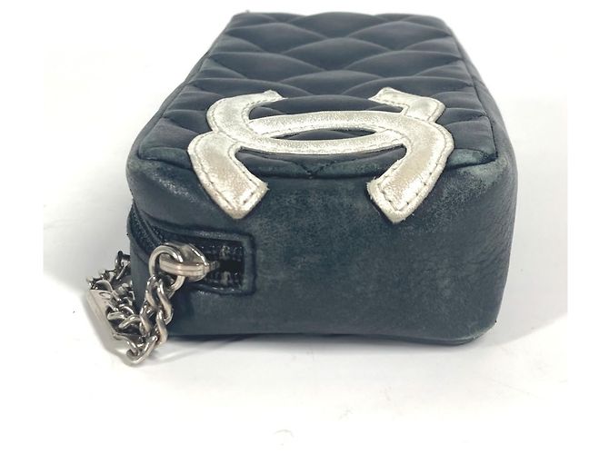 Chanel Cambon Line CC Coco Mark Pen Case Black White - view 4