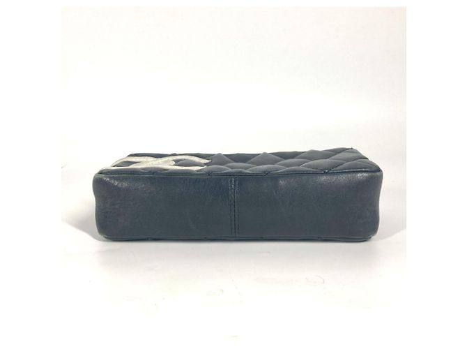 Chanel Cambon Line CC Coco Mark Pen Case Black White - view 5