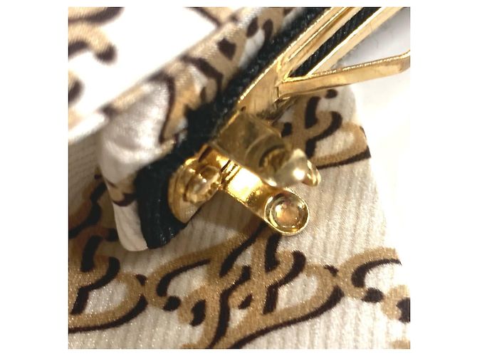 Fermaglio per capelli in nastro Fendi FXT114 Beige - vista 10