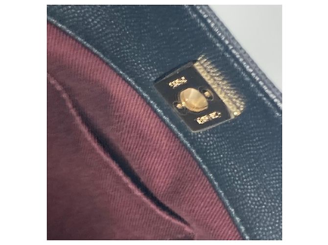 Chanel Caviar-Leder Tote Bag Schwarz - Ansicht 13