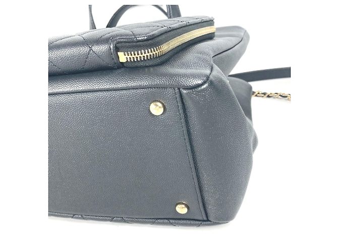 Chanel Caviar-Leder Tote Bag Schwarz - Ansicht 5