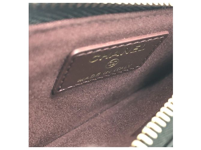 Monedero de cuero caviar Chanel Negro - vista 12