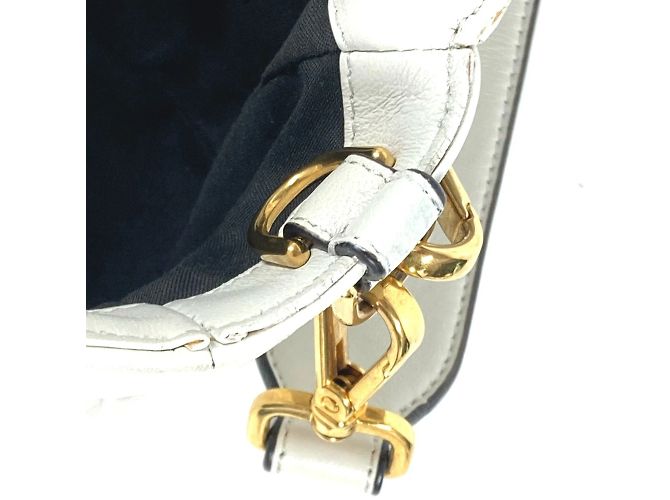 Borsa a secchiello Mamma Zucca 8BR600 di Fendi Bianco - vista 16