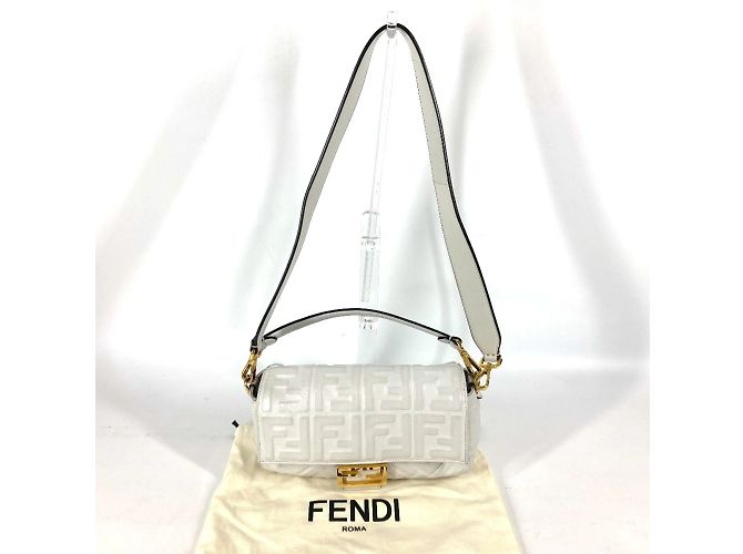 Borsa a secchiello Mamma Zucca 8BR600 di Fendi Bianco - vista 5