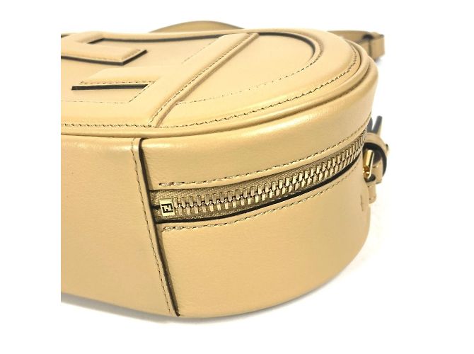 Fendi 8BS058 Bolsa de Câmera Bege - vista 7