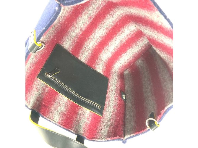 Fendi 7VA390 Schultertasche Marineblau - Ansicht 11