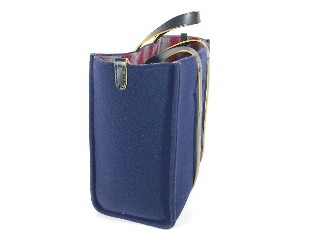 Fendi 7VA390 Schultertasche Marineblau - Ansicht 3