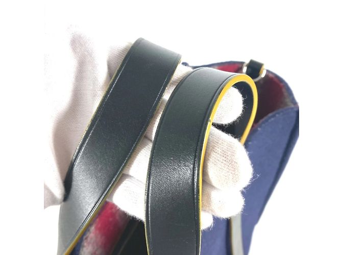 Fendi 7VA390 Schultertasche Marineblau - Ansicht 5