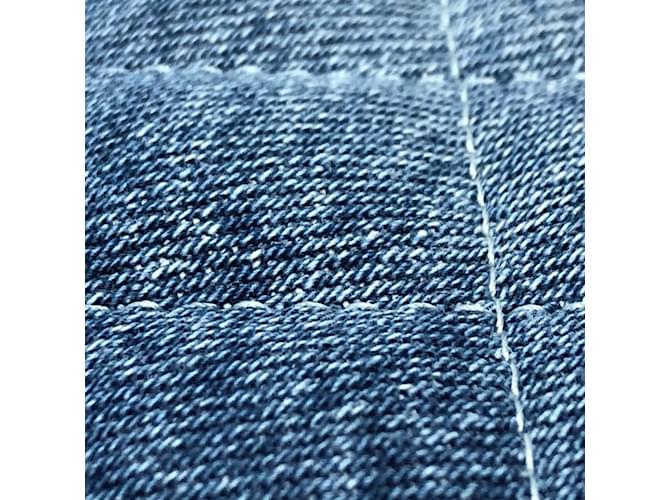 Borsa a Spalla Chanel Matelassé Gradiente Blu - vista 14