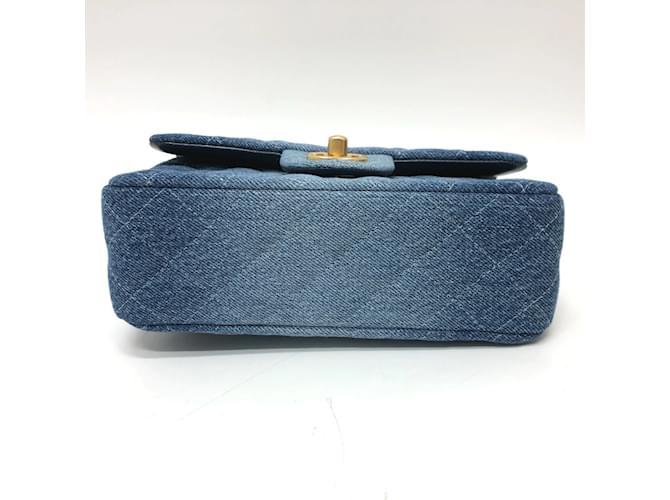 Borsa a Spalla Chanel Matelassé Gradiente Blu - vista 4