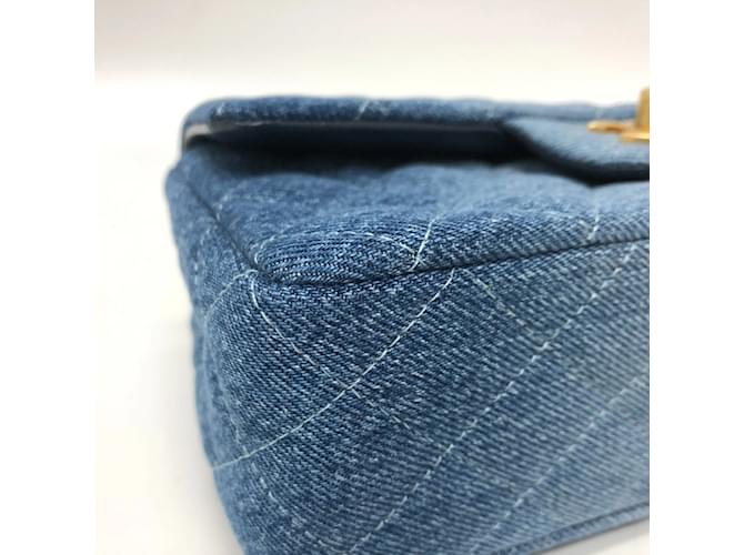 Borsa a Spalla Chanel Matelassé Gradiente Blu - vista 5