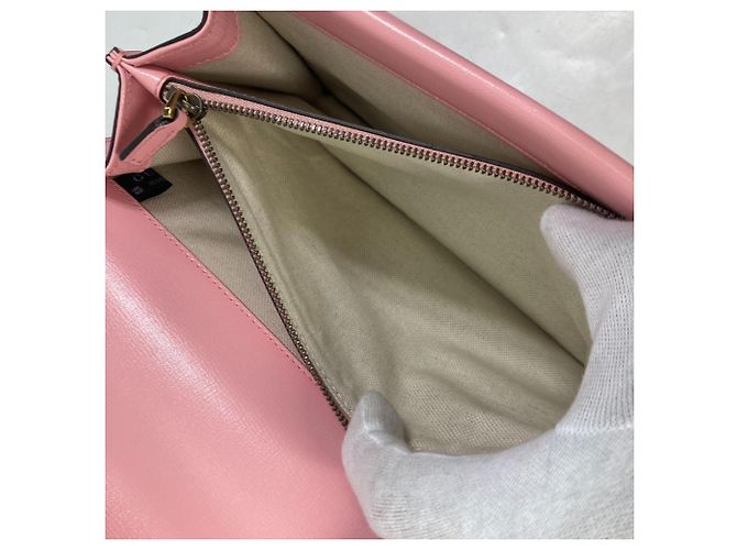 Gucci Bicolor Dionysus Chain Shoulder Bag Pink Red - view 16