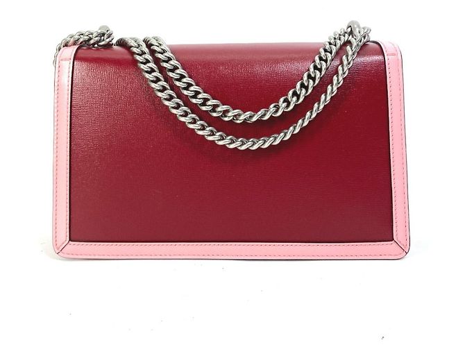 Gucci Bicolor Dionysus Chain Shoulder Bag Pink Red - view 2