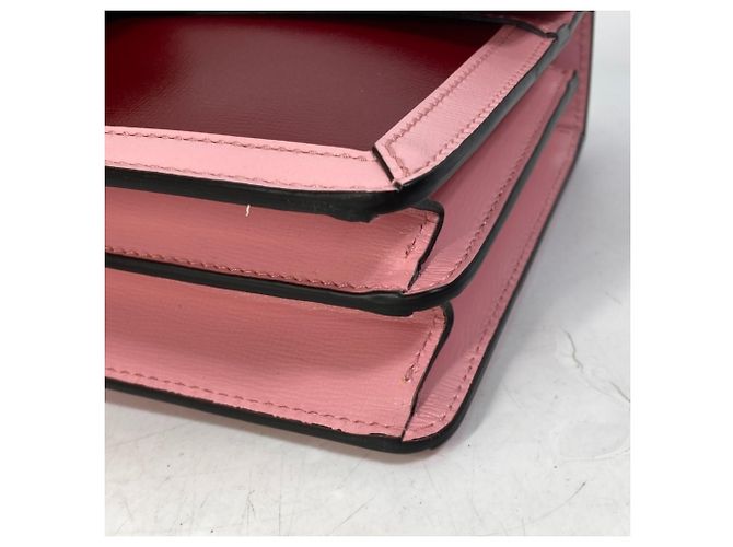 Gucci Bicolor Dionysus Chain Shoulder Bag Pink Red - view 7
