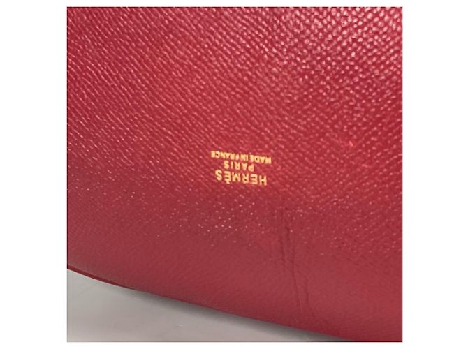 Hermès Borsa a spalla GM Hermes Market Rosso - vista 7
