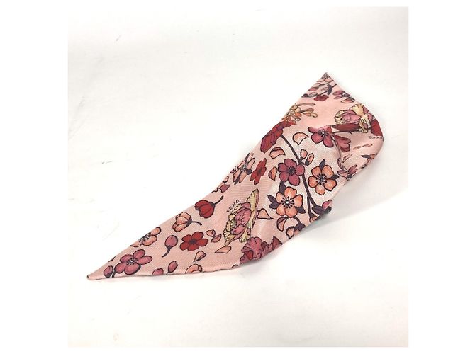 Fermaglio in seta rosa FENDI - vista 7