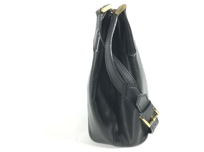 Borsa Tote Louis Vuitton Epi Mandala MM Nero - vista 2
