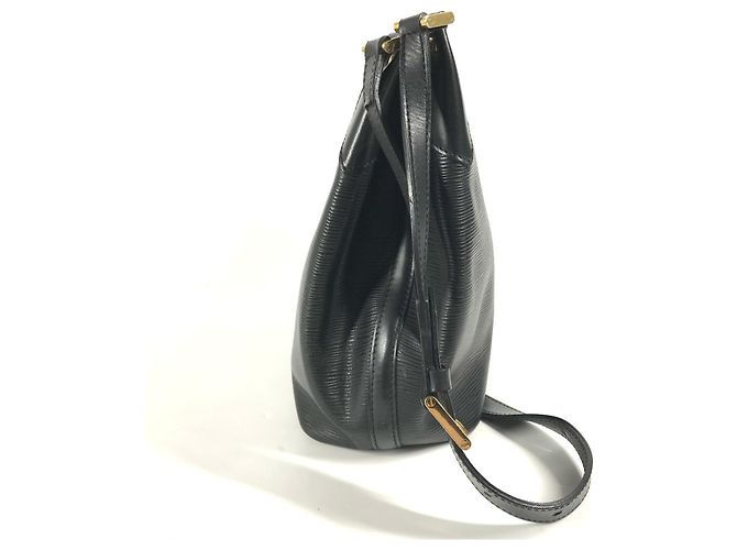 Borsa Tote Louis Vuitton Epi Mandala MM Nero - vista 3