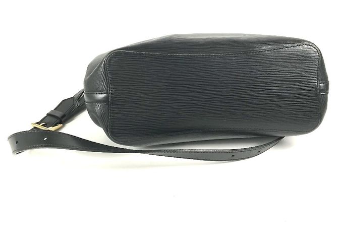Borsa Tote Louis Vuitton Epi Mandala MM Nero - vista 4