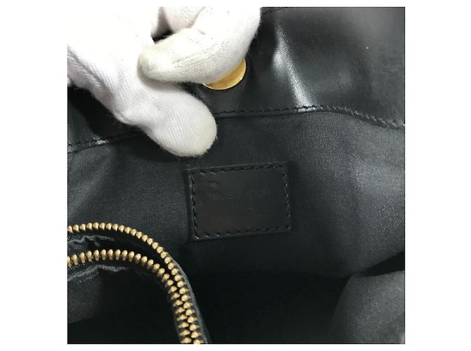 Borsa Tote Louis Vuitton Epi Mandala MM Nero - vista 6