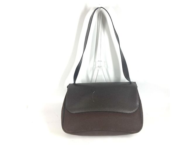 Borsa a flap Colorado GM di Hermès Marrone - vista 2