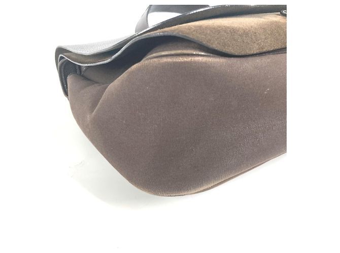 Borsa a flap Colorado GM di Hermès Marrone - vista 7
