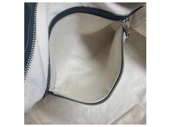Borsa Boston in pelle nera Gucci 625772 Nero - vista 15