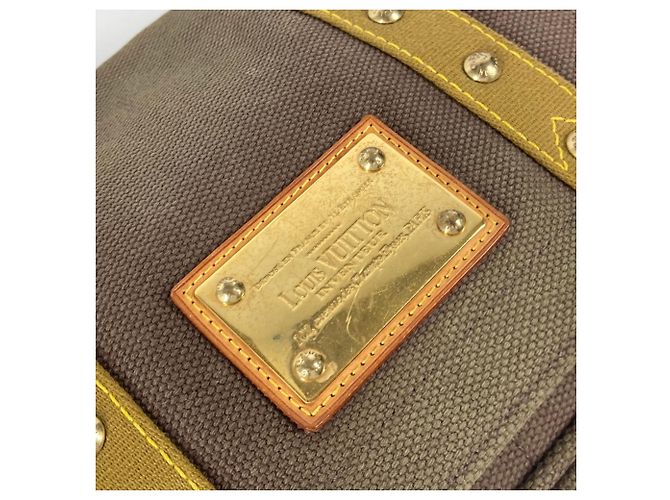 Bolsa de Ombro Louis Vuitton M40080 Antiagua Busas PM Marrom - vista 8