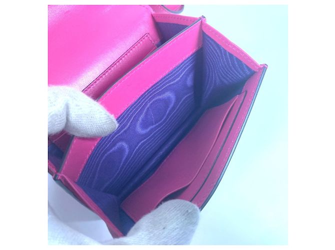 Bolsa de ombro Gucci GG Matelassé em couro acolchoado Rosa - vista 14