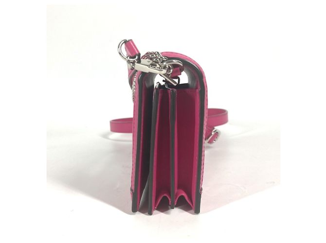 Bolsa de ombro Gucci GG Matelassé em couro acolchoado Rosa - vista 2
