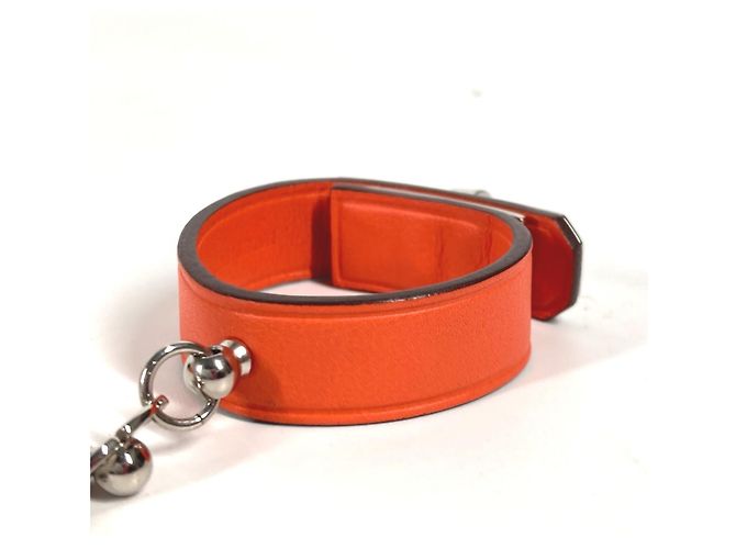 Porta guanti charm Kelly di Hermès Arancione - vista 4