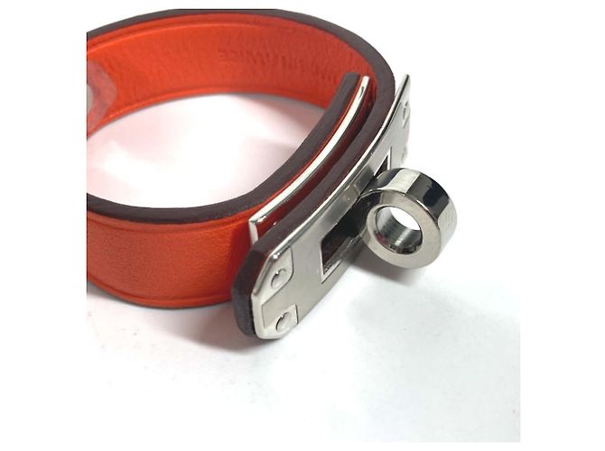 Porta guanti charm Kelly di Hermès Arancione - vista 5